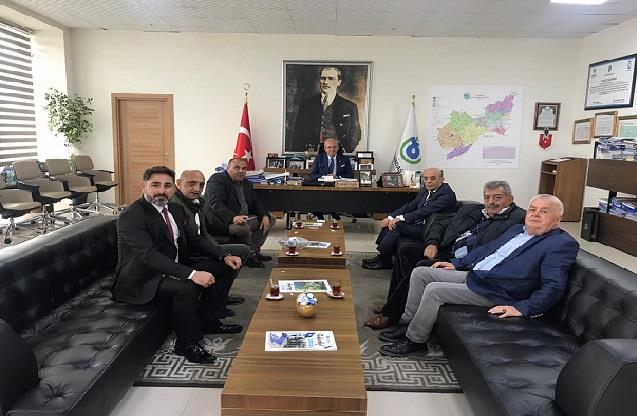 Yönetim Kurulumuz Büyükşehir Belediye Başkanı Kadir ALBAYRAK' a Hayırlısı Olsun Ziyaretinde Bulundu