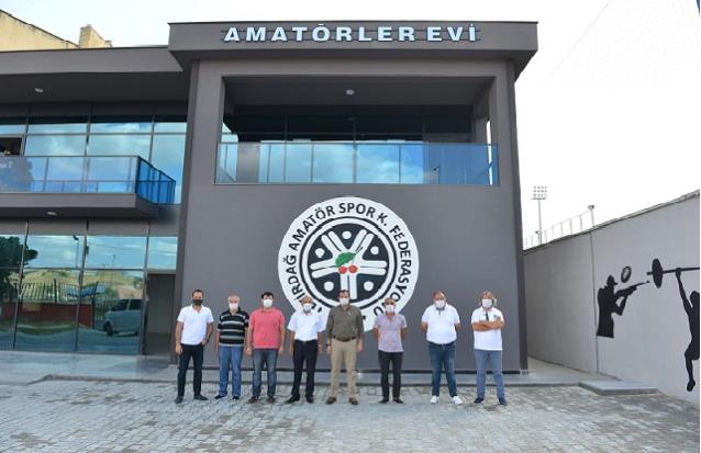 Süleymanpaşa Belediye Başkanımız Cüneyt YÜKSEL Amatörler Evimizi Ziyarette Bulundu