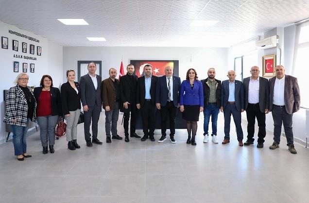 CHP Büyük Şehir ve Süleymanpaşa Başkan Adayları Federasyonumuzu Ziyaret Etti