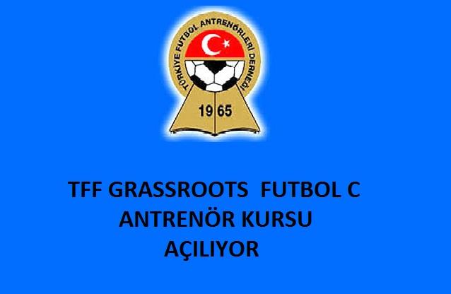 TFF Grassrossts Futbol C Antrenörlük Kursu Açılıyor 