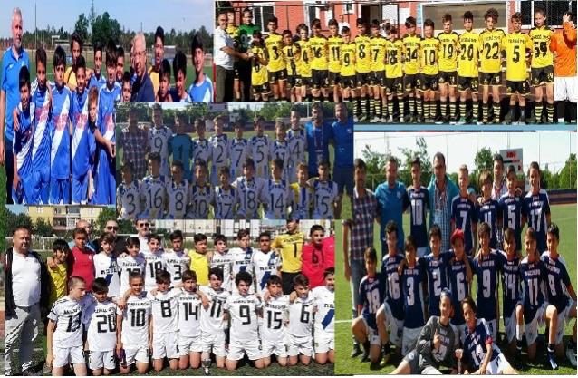 U 13 Ligi Grup Şampiyonları Kupalarını Aldı