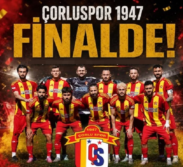 Çorlu spor 1947 Finalde