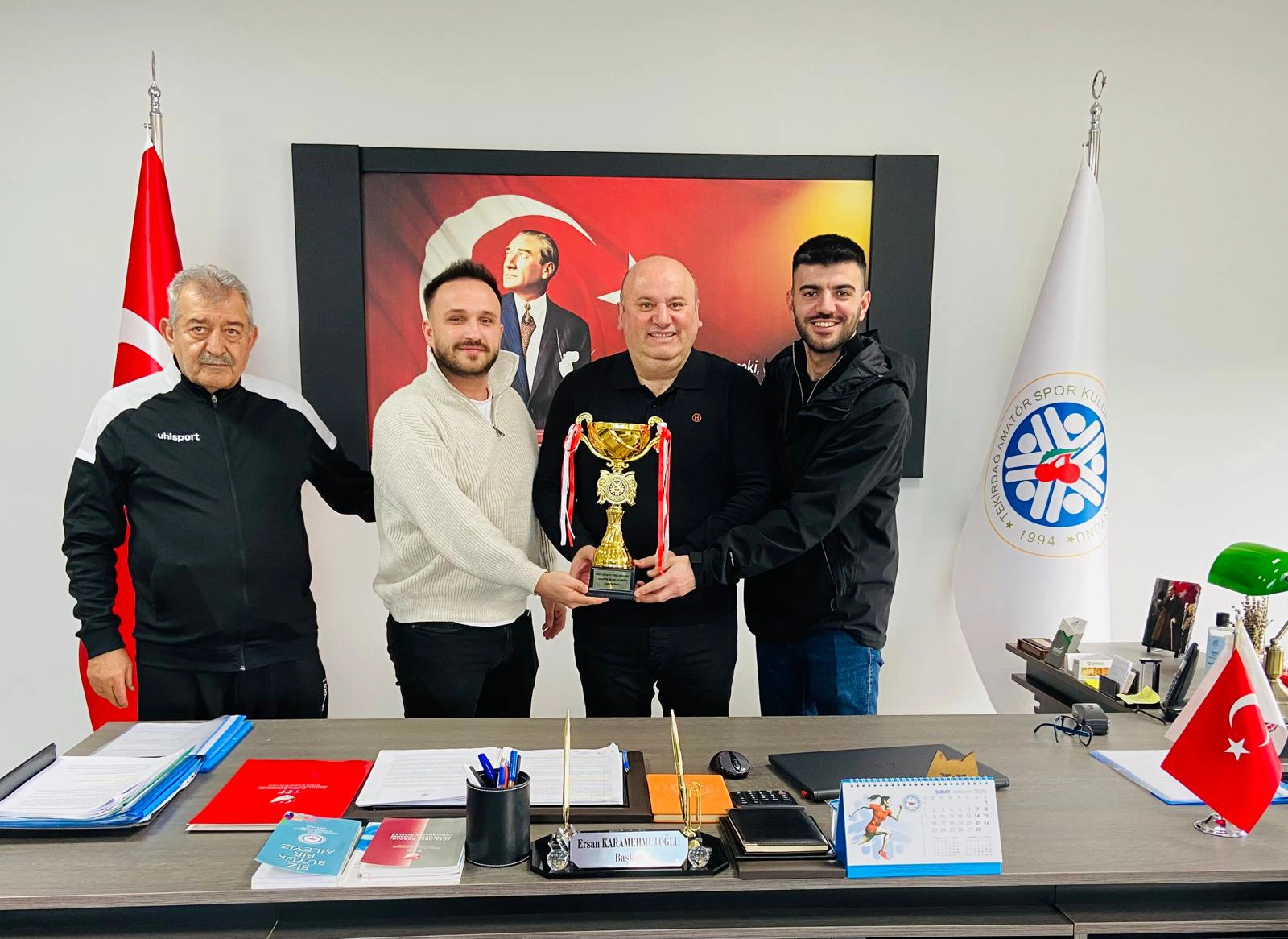 Saray Spor 1953 Kulübünden Federasyonumuza Ziyaret