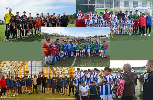 U 13 Ligi Takımlarına Kupa ve Madalyalarını Takdim Ettik