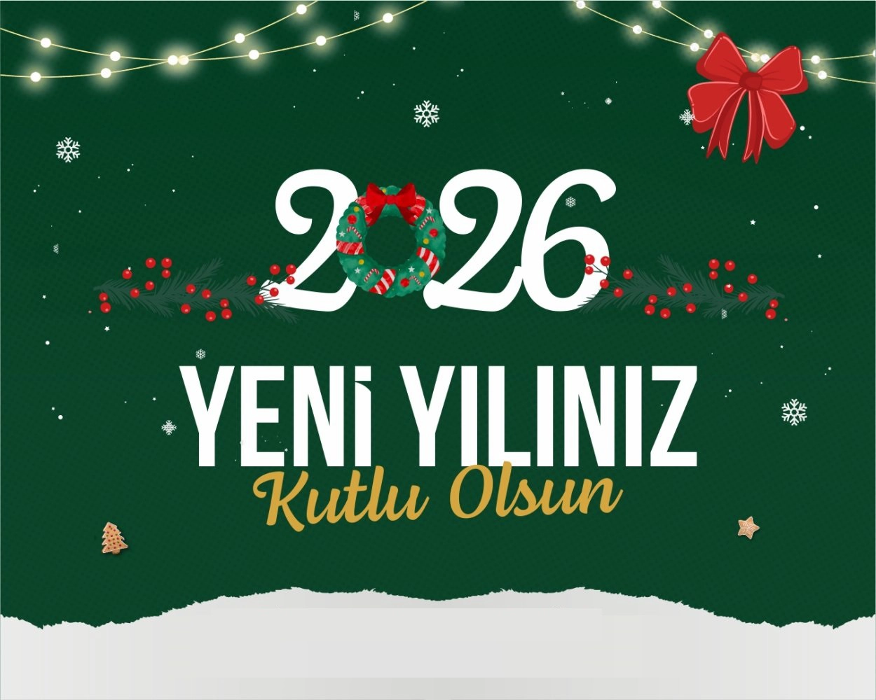 Yeni Yılınız Kutlu Olsun