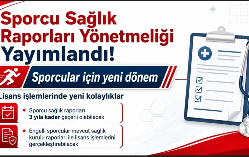 SPOR KULÜPLERİMİZİN VE SPORCULARIMIZIN DİKKATİNE